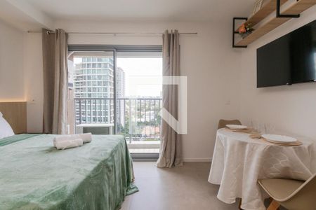 Studio de kitnet/studio para alugar com 1 quarto, 25m² em Vila Cordeiro, São Paulo