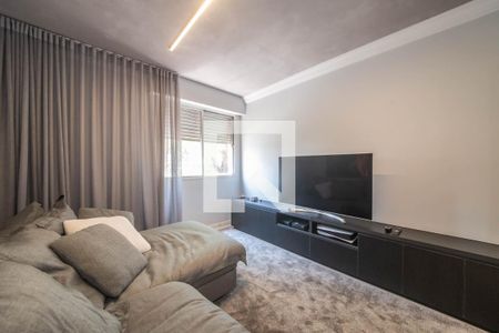 Sala de TV de apartamento à venda com 2 quartos, 110m² em Jardim das Acacias, São Paulo