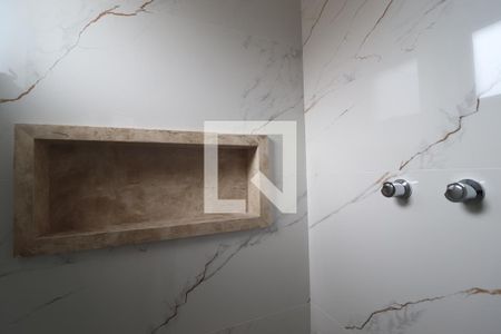 Banheiro Quarto 1 suíte de casa à venda com 4 quartos, 199m² em Vila Curuçá, Santo André