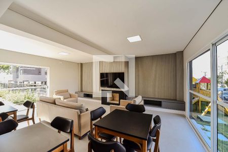 Área comum - Salão de festas de apartamento para alugar com 2 quartos, 60m² em Jardim Sabará, Porto Alegre