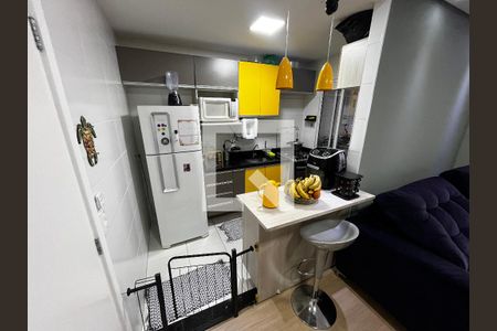 Sala/Cozinha de apartamento à venda com 2 quartos, 57m² em Lauzane Paulista, São Paulo
