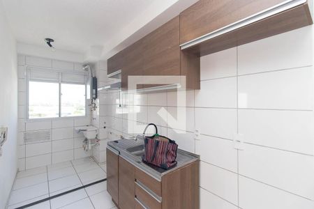 Cozinha de apartamento para alugar com 2 quartos, 41m² em Vila Guilherme, São Paulo