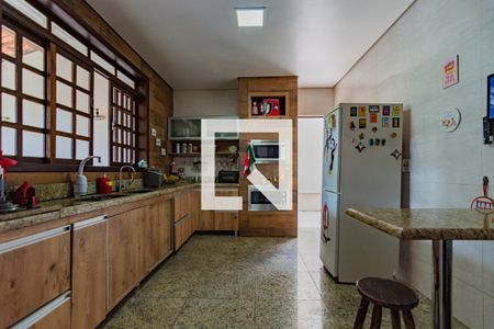 Cozinha de casa à venda com 4 quartos, 348m² em Trevo, Belo Horizonte