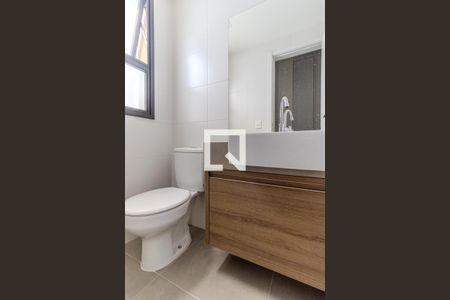Banheiro Social de apartamento para alugar com 1 quarto, 48m² em Santa Cecília, São Paulo