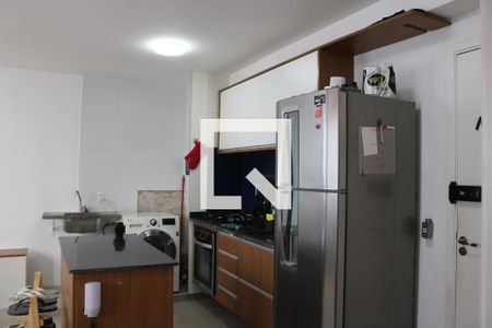 Sala/Cozinha de apartamento para alugar com 1 quarto, 35m² em Barra Funda, São Paulo