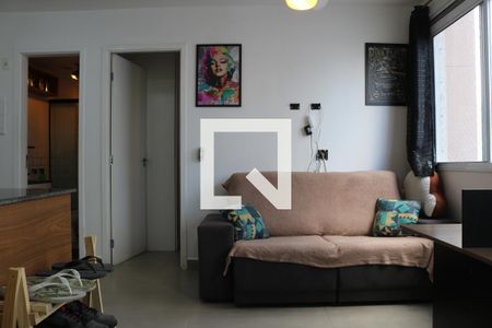 Sala/Cozinha de apartamento para alugar com 1 quarto, 35m² em Barra Funda, São Paulo