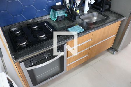 Sala/Cozinha de apartamento para alugar com 1 quarto, 35m² em Barra Funda, São Paulo