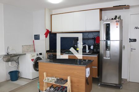 Sala/Cozinha de apartamento para alugar com 1 quarto, 35m² em Barra Funda, São Paulo