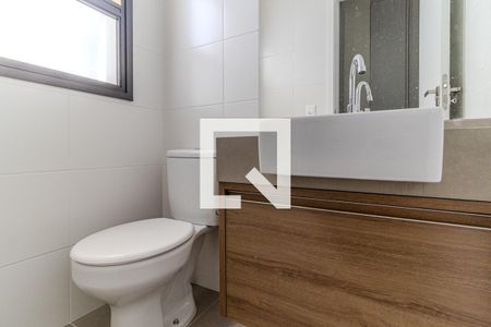 Lavabo de apartamento para alugar com 1 quarto, 48m² em Santa Cecília, São Paulo