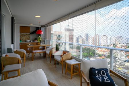Varanda de apartamento à venda com 3 quartos, 124m² em Cursino, São Paulo