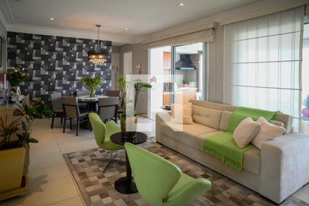 Sala de apartamento à venda com 3 quartos, 124m² em Cursino, São Paulo