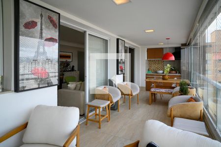 Varanda de apartamento à venda com 3 quartos, 124m² em Cursino, São Paulo