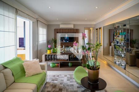 Sala de apartamento à venda com 3 quartos, 124m² em Cursino, São Paulo