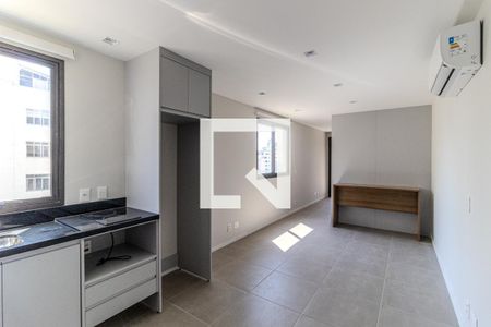 Sala de apartamento para alugar com 1 quarto, 45m² em Santa Cecília, São Paulo