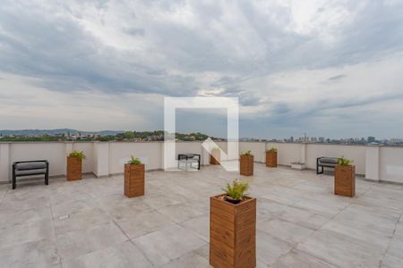 Área comum - Rooftop de apartamento à venda com 2 quartos, 60m² em Jardim Sabará, Porto Alegre