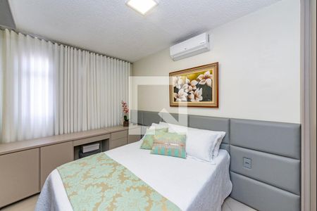 Quarto 1 de apartamento à venda com 3 quartos, 89m² em Monsenhor Messias, Belo Horizonte