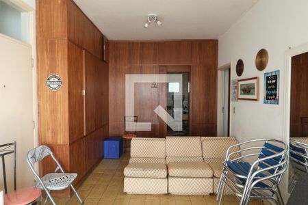 Sala de apartamento para alugar com 3 quartos, 118m² em Vila Luis Antonio, Guarujá