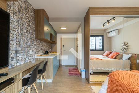 Studio de kitnet/studio à venda com 1 quarto, 26m² em Indianópolis, São Paulo