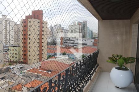 Varanda da Sala de apartamento à venda com 4 quartos, 247m² em Santa Paula, São Caetano do Sul