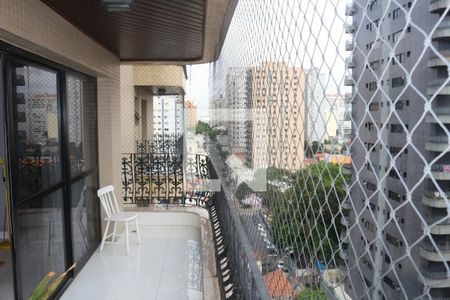 Varanda da Sala de apartamento à venda com 4 quartos, 247m² em Santa Paula, São Caetano do Sul