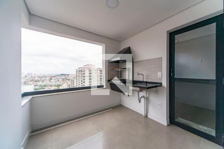 Varanda Gourmet de apartamento à venda com 2 quartos, 79m² em Campestre, Santo André