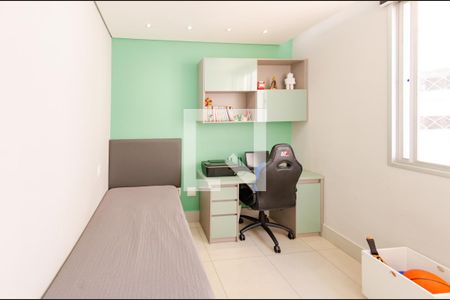 Quarto 1 de apartamento à venda com 3 quartos, 101m² em Estoril, Belo Horizonte