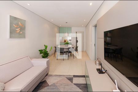 Sala de apartamento à venda com 3 quartos, 101m² em Estoril, Belo Horizonte