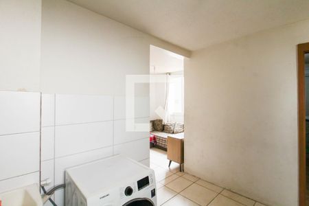 Cozinha de apartamento à venda com 2 quartos, 48m² em Fátima, Canoas