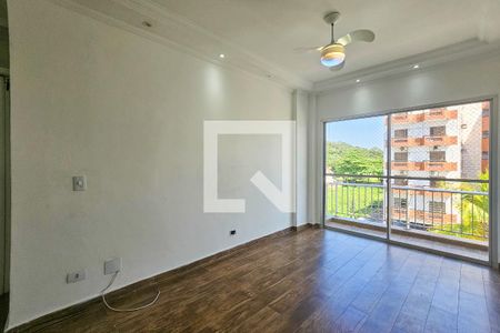 Sala de apartamento para alugar com 3 quartos, 82m² em Jardim Las Palmas, Guarujá