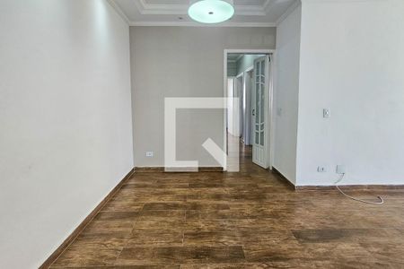 Sala de apartamento para alugar com 3 quartos, 82m² em Jardim Las Palmas, Guarujá