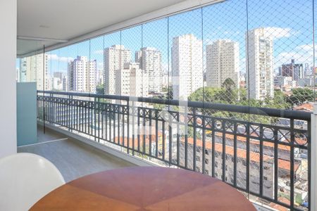 Varanda Gourmet de apartamento para alugar com 4 quartos, 176m² em Vila Romana, São Paulo
