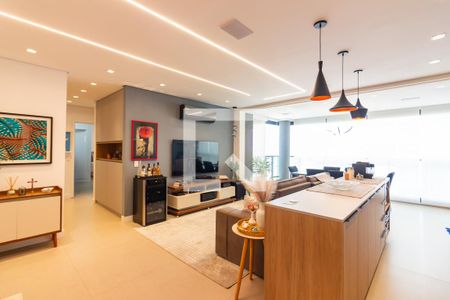 Sala de apartamento à venda com 3 quartos, 126m² em Vila Yara, Osasco