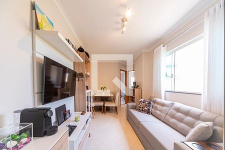 Sala de apartamento para alugar com 1 quarto, 45m² em Vila Eldizia, Santo André