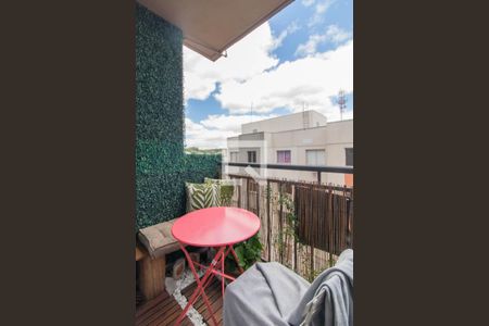 Varanda da Sala de apartamento à venda com 2 quartos, 57m² em Tristeza, Porto Alegre