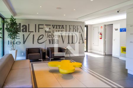 Hall do predio de apartamento à venda com 1 quarto, 40m² em Camaquã, Porto Alegre