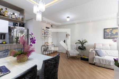 Sala de apartamento à venda com 3 quartos, 65m² em Jardim Santa Emilia, São Paulo