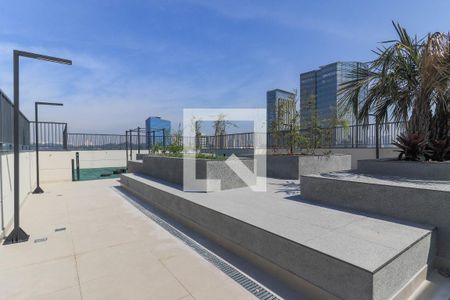 Área comum - Rooftop  de kitnet/studio à venda com 1 quarto, 24m² em Vila Cordeiro, São Paulo