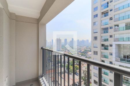 Varanda de kitnet/studio à venda com 1 quarto, 24m² em Vila Cordeiro, São Paulo