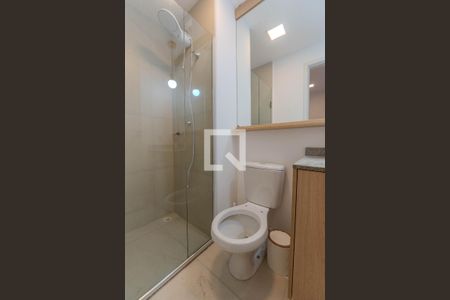 Banheiro de apartamento à venda com 1 quarto, 26m² em Bela Vista, São Paulo