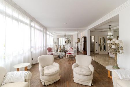 Sala de apartamento para alugar com 3 quartos, 265m² em Higienópolis, São Paulo