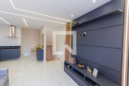 Sala de casa à venda com 3 quartos, 150m² em Vila Camilópolis, Santo André