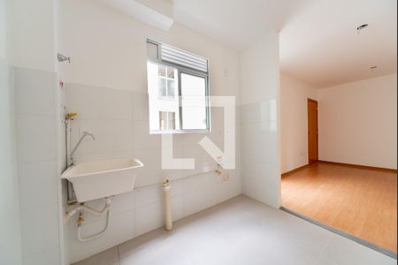 Cozinha e Área de Serviço de apartamento para alugar com 2 quartos, 50m² em Jardim Krahe, Viamão