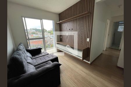 Sala de apartamento para alugar com 2 quartos, 50m² em Jardim Central, Cotia