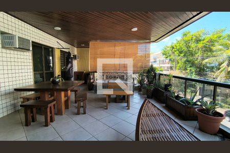 Varanda de apartamento para alugar com 3 quartos, 111m² em Recreio dos Bandeirantes, Rio de Janeiro