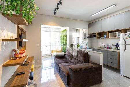 Sala de apartamento para alugar com 1 quarto, 42m² em Santa Ifigênia, São Paulo