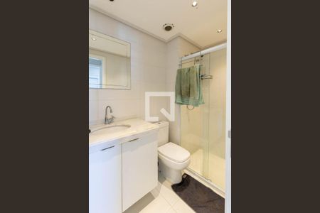 Banheiro Social de apartamento para alugar com 1 quarto, 42m² em Santa Ifigênia, São Paulo