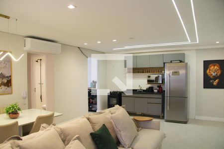 Sala e Cozinha integrada  de apartamento à venda com 2 quartos, 79m² em Vila Augusta, Guarulhos