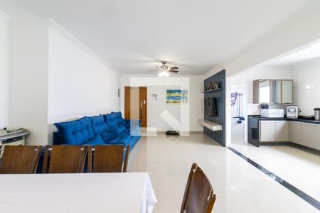 Sala de apartamento para alugar com 3 quartos, 180m² em Vila Tupi, Praia Grande