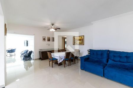 Sala de apartamento para alugar com 3 quartos, 180m² em Vila Tupi, Praia Grande
