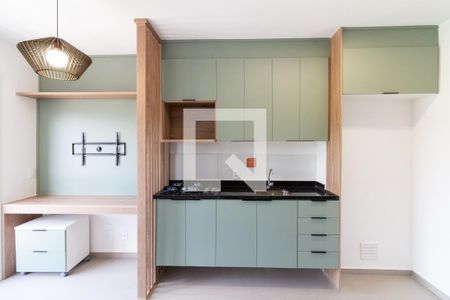 Sala - Cozinha de apartamento à venda com 1 quarto, 26m² em Vila Butantã, São Paulo